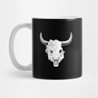 Boho Bull skull Mug